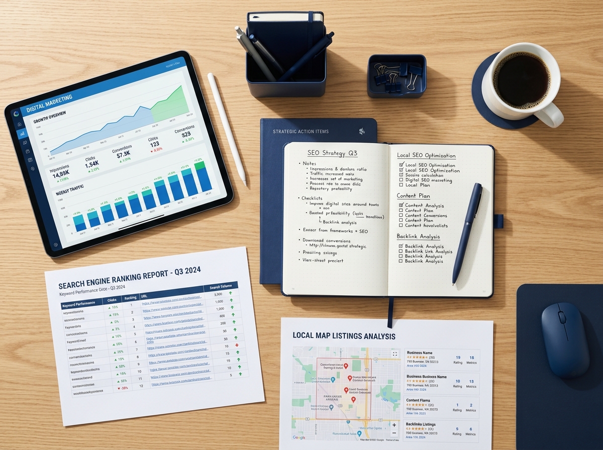 Pigeon Dynex Media Strategic Local SEO Analytics Workspace